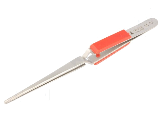 Pincet; 165mm; zelfvergrendelend; Type pincet: recht Pincet; 165mm; zelfvergrendelend; Type pincet: recht